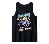 Jumping Spider is My Spirit Animal Funny Tank Top