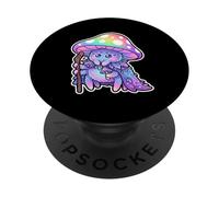 Jumping Spider Mushroom Druid Fantasy Cottagecore Kawaii PopSockets Adhesive PopGrip