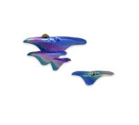Jumping Spider Mushroom Shelf, Magnetically Concealed Jumping Spider Habitat,Serves As Enclosure Decorate Accessories for Spider Climbing Feeding and Platforms (Gradient)