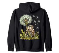 Jumping Spider Nature Art Cute Zip Hoodie