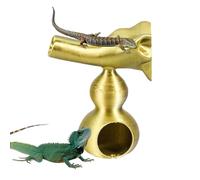 Jumping Spider Tank Accessories - Pumpkin Shaped Magnetic Climbing Tunnel | 3D Printed Hideaway Decorative Shelter | Reptile Enclosure Hidden - Jumping Spiders, Geckos, Small Reptiles