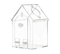 Jumping Spider Terrarium - Escape Proof Isolation Habitat | Jumping Spider Terrarium Kit | for Family Friends Small Pets Reptiles Animals Inside