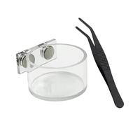 Jumping Spider Water Dispenser - Case with Bowl, Compact Drinking Dispenser, Magnetic, Leak-proof Mini Reservoir Design, Easy to Install Living Space Accessories, For Small Reptiles of the