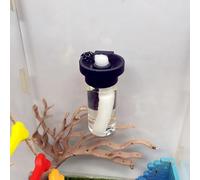 Jumping Spider Water Dispenser, Magnetic Hanging Feeder,Suitable for Jumping Spiders,Tarantulas, Praying Mantises,Arboreal Animals, and Other Small Animal Enclosure Accessories (Black, 10ML)