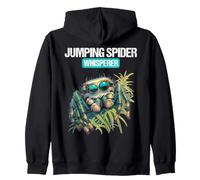 Jumping Spider Whisperer. Jumping Spiders Jumping Spider Zip Hoodie
