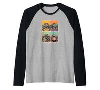Jumping Spiders Funny Jumping Spider Raglan Baseball Tee