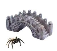 Jumping Spiders Hide Accessories Small Arch Bridge Jumping Spider Habitat Decoration Pet Spider Hideout Enclosure Accessories