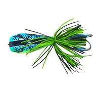 Jumping Topwater 90mm 10g Double Hook Fishing with Realistic Jump Action for Trout Saltwater Freshwater (H, One Size)