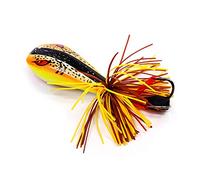 Jumping Topwater 90mm 10g Double Hook Fishing with Realistic Jump Action for Trout Saltwater Freshwater (G, One Size)