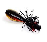 Jumping Topwater 90mm 10g Double Hook Fishing with Realistic Jump Action for Trout Saltwater Freshwater (J, One Size)