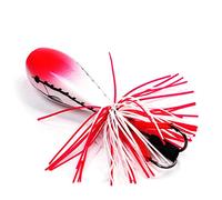Jumping Topwater 90mm 10g Double Hook Fishing with Realistic Jump Action for Trout Saltwater Freshwater (C, One Size)