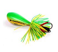 Jumping Topwater 90mm 10g Double Hook Fishing with Realistic Jump Action for Trout Saltwater Freshwater (B, One Size)
