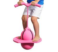 Jumping Toy - 18 Inch Bouncy Ball with Pump Hopper Ball | Bouncing Pogo Jumper Hopping Ride On Inflatable Hippity Hop Jump Activity Fitness Board Kids Adults Game Play Outdoor Flybbar Set