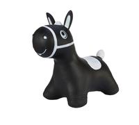 Jumping Toy Hoppimals Universal Black Pony with Pump Kids Exercise T-TFF-NN185