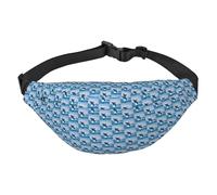 Jumping Up Dolphins Waist Bag. Lightweight And Waterproof, Suitable For Travel And Daily Use, Fashionable Design, For Men And Women.