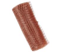 JUMPLAWN 1 Roll Copper Wire Mesh Roll Weep Hole Cover Brown Easy Installation Performance Garden Rodent Gap Filler for Plant Protection