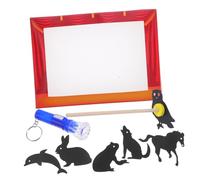 JUMPLAWN 1 Set DIY Chinese Shadow Puppets Educational Theater for Interactive Storytelling Kit for and Cultural Play