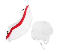 JUMPLAWN 1 Set Funny Dog Chef Costume Comical Animal Cook Outfit with Kitchen Hat for Parties Durable Easy for Themed Events and Gatherings