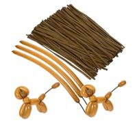 JUMPLAWN 100Pcs Latex Twisting Balloons for Decorations Long Strip Shaped Balloons for Birthday Wedding DIY Crafts for Fun Animal and Flower Designs