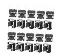 JUMPLAWN 100Pcs Tactile Push Button Switch for Pcb and Reliable Electronic Components Easy Installation for Various DIY Projects and Applications