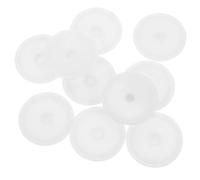 JUMPLAWN 10Pcs Lint Roller Replacement Covers for Clothes and Furniture, Portable Sticky Roller Plastic Protective Caps, Pet Hair Remover Accessories Suitable for Travel and Home Use