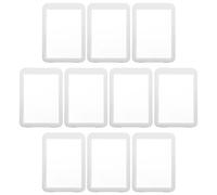 JUMPLAWN 10pcs Plastic Trading Card Sleeves Protector for Game Cards for Collecting and Storing Playing and Lightweight Plastic Cases