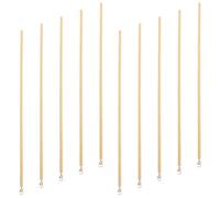 JUMPLAWN 10pcs Shadow Puppets Rods Control Handles for DIY Shadow Puppetry Beginners Educational Crafting Accessory for Hand-eye Coordination and Role Play