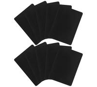 JUMPLAWN 10pcs Shop Label Tag Label Tag Sign Display Stand Black Abs Material Multiple Use Design Commodity Display for Places and Multiple Shops