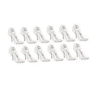 JUMPLAWN 12pcs Hanging High Heel Shoes Party Backdrop Christmas Tree Ornament Cute Cartoon Party Decoration High Shoes Backdrop