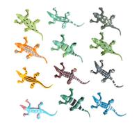 JUMPLAWN 12Pcs Vinyl Figurines Realistic Models for Early Childhood Education Training Aid Table Ornament for Nature Exploration
