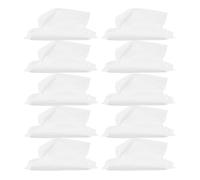 JUMPLAWN 15pcs Car Tissue Refill Pouch Soft White Paper Facial Tissues Versatile Use for Daily Commutes inside The Car