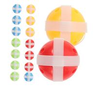 JUMPLAWN 16Pcs Colored Sticky Golf Balls and Loop Ball Dartboard Game for Educational for Party Games Develops Motor Skills Social Skills