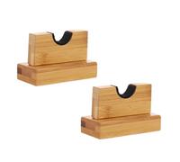 JUMPLAWN 1Pair Desktop Baseball Bat Rack Organizer Holders for Stick Storage Durable Household Bat Stand for Display and Organization