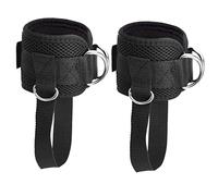 JUMPLAWN 1Pair Sticky Ankle Strap for Strength Training Durable Wrap for Men Women for Gym Office Home Workouts Enhance Leg and Hip Exercises