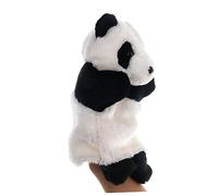 JUMPLAWN 1Pc Adorable Panda Hand Puppet Plush Storytelling for Interactive Role Play Accessory Soft Plush Doll for Parent Fun