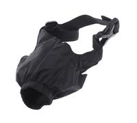 JUMPLAWN 1Pc Durable Portable Pet Eye Mask Multi Purpose Dog Car Sickness Blinder for Calming and Decompression Black for Travel and Grooming