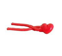 JUMPLAWN 1Pc Heart Design Maker Clip Winter Outdoor Fun for Safe Materials Quick Creation for Snow Fights and Play