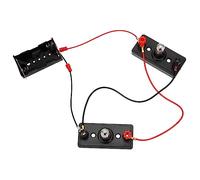 JUMPLAWN 1Set DIY Circuit Experiment Kit for Bulb Lights Up Science Project Fun Educational Tools for Ages Hands Exploration Discovery for