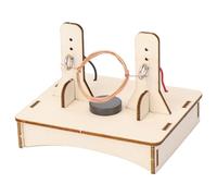 JUMPLAWN 1Set DIY Science Experiment Wooden Motor Building Kit for Educational Stem Activity to Enhance Problem Solving Skills Strengthen Parent Bond and Foster Creativity