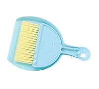 JUMPLAWN 1Set Hamster Litter Box Brush Set Mini Broom and Dustpan for Guinea Pig Cage Cleaning Ergonomic Handle Durable Pet Cleaning Tool for Animals for Tight Spaces