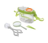 JUMPLAWN 1Set Insect Observation Kit Science Educational Tool with Magnifier Detachable Bug Catcher Feeding Mat Outdoor Exploration for Boys