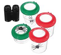 JUMPLAWN 1Set Insect Viewer Kit Insect Magnifier Containers with Telescopic Design Telescope for Outdoor Exploration Educational Nature Observation and Science Experiments