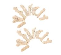 JUMPLAWN 1set Natural Coral Sand for Aquariums Quality Filtration Media Tank Aesthetics Supports Healthy Underwater Environment