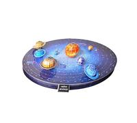 JUMPLAWN 1Set Solar System Planet Model Educational for Creative Paper Jigsaw Puzzles Fun and Safe Hands Activity Develops Color Recognition and Parent Interaction