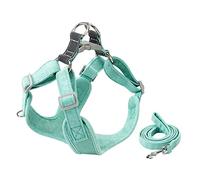 JUMPLAWN 1Set Wear Resistant Dog Leash and Household Puppy Harness for Breeds Tear Resistant Design Control Freedom for Your Dog
