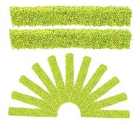 JUMPLAWN 20pcs Artificial Flower Shrub Miniature Flower Cluster for DIY Table Decoration for Micro Landscape and Soldier Scene Crafting