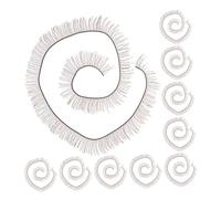 JUMPLAWN 20pcs Eyelash Supplies Fake Eyelashes for Doll Craft Lashes Handmade Beauty Lashes Puppets Eye Accessory Natural