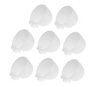 JUMPLAWN 20Pcs Pigeon Feeder Drinking Bowls Durable Thickened Cups for Bird Cage Feeding Lightweight and Washable Water Dishes for Pigeons and Birds