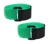 JUMPLAWN 2pcs Adjustable Poultry Collar Soft Material No Crow Collar Chicken Neck Rooster Hook