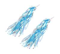 JUMPLAWN 2Pcs Bike Handlebar Streamers Scooter Ribbon Tassels Fun Accessories for Bikes Tricycles and Scooters for Boys